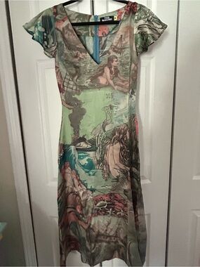 Tyler Mcgillivary Mermaid Print Dress